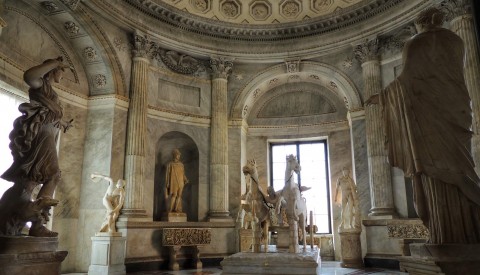 Wander through the Vatican's extraordinary halls of classical sculpture