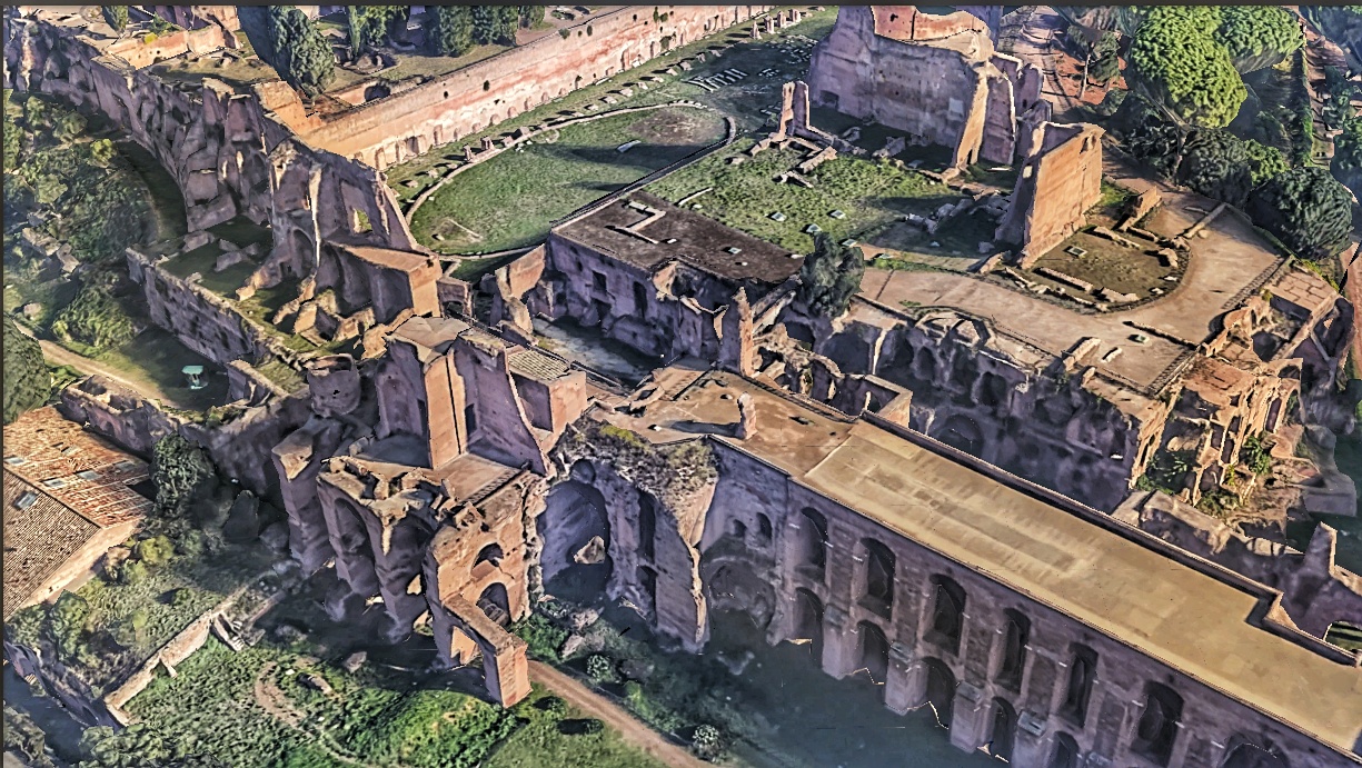 palatine hill tour map