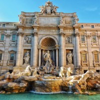 Throw your coins in the Trevi to make sure you return