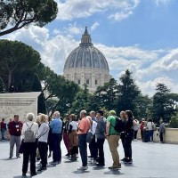Get incredible views of St. Peter's basilica