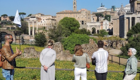 Witness the beauty of the Roman Forum