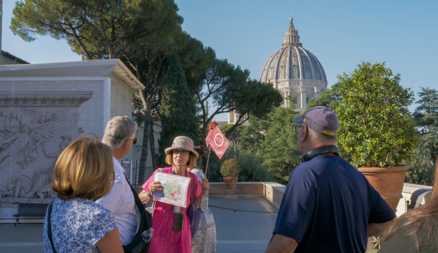 See St Peter's basilica, the world's largest church