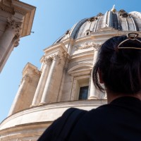 Unique access to the churches roof offer incredible new angles on the amazing architecture