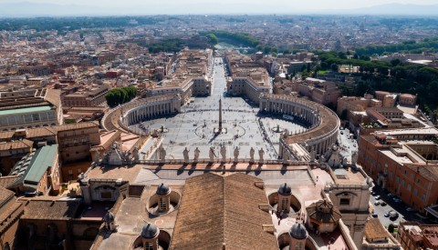 Enjoy amazing views on a dome climb of St. Peter's