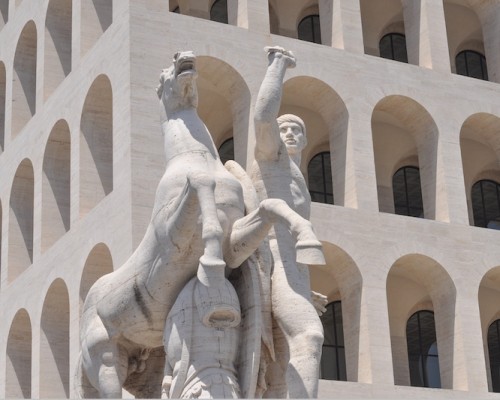 Modern Architecture Rome: The Square Colosseum