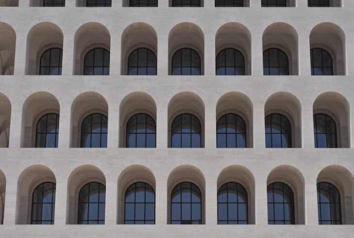 Modern Architecture Rome: The Square Colosseum