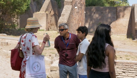 Our guides are experts in their fields, and excell in bringing ancient Rome back to life