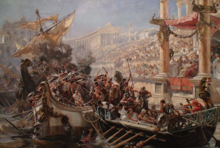 Did Sea Battles Take Place in the Colosseum? A History of Roman Naumachiae