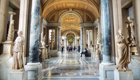 wander the halls of the Vatican with an expert guide